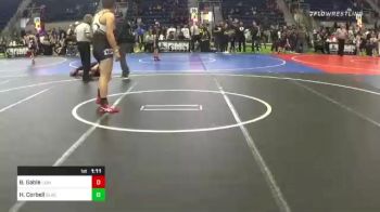 190 lbs Quarterfinal - Brock Gable, Lions WC vs Hollis Corbell, BlackCat WC