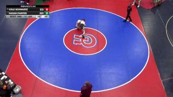 117 lbs 3rd Place - Cole Schwartz, Bethlehem Catholic vs Kagan Painter, Grove City
