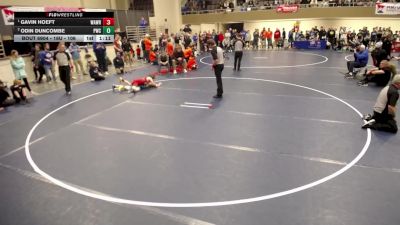 16U - 106 lbs 1st Place Match - Gavin Hoeft, Wayzata Wrestling vs Odin Duncombe, Pinnacle Wrestling Club