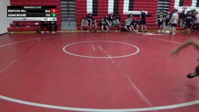 144 lbs Round 3 (3 Team) - Braylon Hill, Mcadory vs Adam Moore, Spain Park Hs
