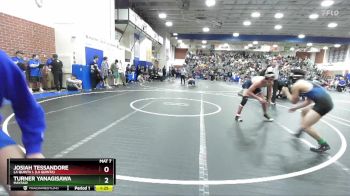 150 lbs Champ. Round 1 - Josiah Tessandore, La Quinta L (La Quinta) vs TURNER YANAGISAWA, Mayfair