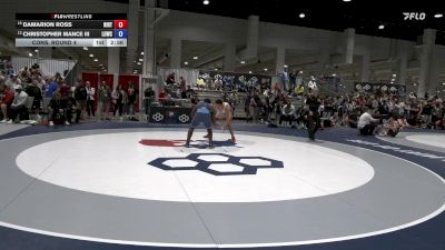 86 lbs Cons. Round 4 - Damarion Ross, NIU RTC vs Christopher Mance III, Level Up Wrestling Center