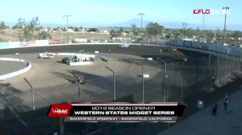 Full Replay - 2019 Western Midgets at Bakersfield Speedway - Western Midgets at Bakersfield Speedway - Apr 6, 2019 at 5:55 PM PDT