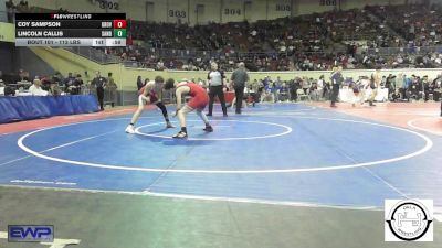 113 lbs Consi Of 64 #2 - Coy Sampson, Grove vs Lincoln Callis, Sand Springs Jr High