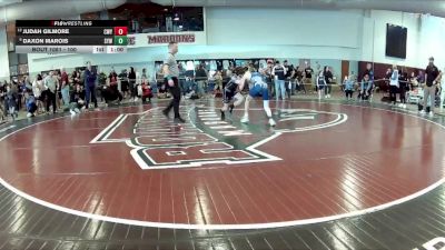 100 lbs Cons. Round 3 - Judah Gilmore, Forest Wrestling vs Daxon Marois, Smithfield Youth Wrestling