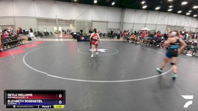 117 lbs Round 1 (4 Team) - Skyla Williams, Arkansas Silver vs Elizabeth Rosenstiel, Alabama