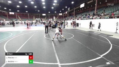 89 lbs Rr Rnd 1 - Jordan Macias, War Dog vs Landen Boothe, NM Beast