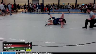 141 lbs Cons. Round 1 - Blake Heal, UW-Eau Claire vs Braiden Kort, Augustana