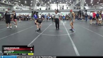 126 lbs Round 4 (6 Team) - Logan Mcfarland, Siggy Trained vs Liam Dwyer, Empire Black