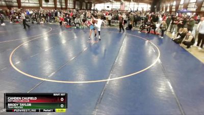 120 lbs Quarterfinal - Brody Taylor, Team Prestige vs Camden Caufield, Roy Wrestling Club