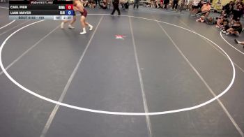 190 lbs Cons. Semis - Cael Fier, Berge Elite Wrestling Academy vs Liam Mayer, Elk River
