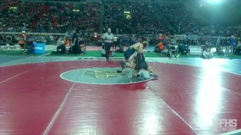 3A 152 lbs Champ. Round 1 - Carter Loutzenhiser, Timberlake vs Clancy Howell, Snake River