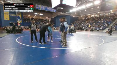 190 lbs Champ. Round 1 - Robert Lane, Shawnee vs Jeremiah Heath, Caesar Rodney