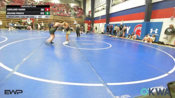 140-160 lbs Rr Rnd 3 - Ashland Hawk, Salina Wrestling Club vs Jolynn Prock, Sperry Wrestling Club