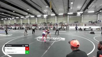 123 lbs 3rd Place - Paislee Mestas, Southwest Hammers vs Hailey Robinson, Kirtland Broncos