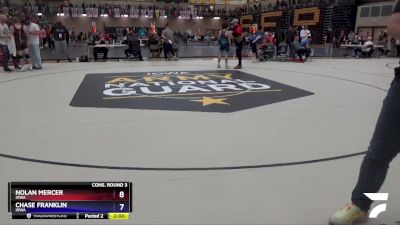 120 lbs Cons. Round 3 - Nolan Mercer, Iowa vs Chase Franklin, Iowa