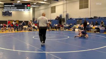 141 lbs Round 2 (8 Team) - Michael Boyhan, Onondaga CC vs Jonathan Fox, Nassau CC