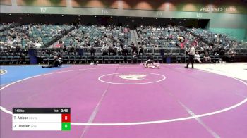 149 lbs Round Of 32 - Tanner Abbas, Grand View vs Jaron Jensen, Wyoming