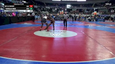 6-7A 152 Cons. Round 1 - Natalia Reid, Grissom Hs vs Jia`la Short, Central