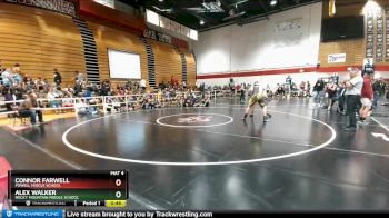 220 lbs Semifinal - Connor Farwell, Powell Middle School vs Alex Walker, Rocky Mountain Middle School