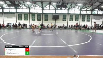 175-190 lbs Cons. Round 3 - Max Wiezorek, Chatham Glenwood vs Giulio Traglia, Wichita Wrestling Club