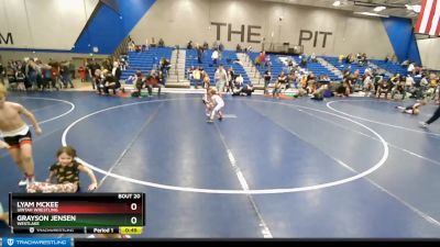 39-40 lbs Round 1 - Grayson Jensen, Westlake vs Lyam McKee, Uintah Wrestling