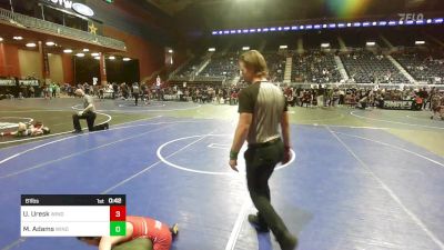 61 lbs Consi Of 8 #2 - Uriah Uresk, Windy City WC vs Makhi Adams, Windy City WC