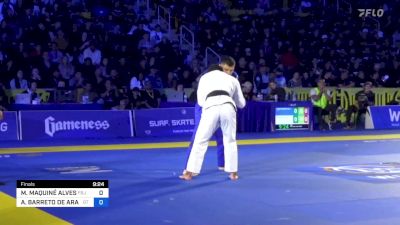 MEYRAM MAQUINÉ ALVES vs ADEMIR BARRETO DE ARAÚJO 2024 World Jiu-Jitsu IBJJF Championship