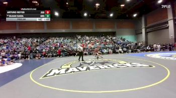 132 lbs Prelim - Arturo Reyes, Garza vs Elijah Dara, Grants Pass
