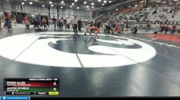 106 lbs Semifinal - Austin Schield, Buzzsaw WC vs Ryker Allen, Team Real Life Wrestling