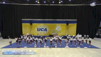 Cinco Ranch High School - Cougars [2025 Super Varsity Division I Game Day Day 1] 2025 UCA Southwest Regional