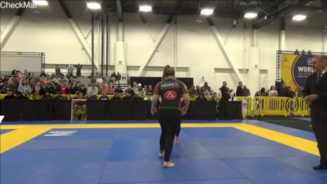 Marissa Elyse Miller vs Marcina Aleksey Sarmiento 2024 World IBJJF Jiu-Jitsu No-Gi Championship