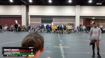 85 lbs Round 1 (6 Team) - Hudson Comstock, Untouchables vs Bennett Graham, Steel Valley Renegades