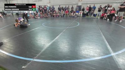 108 lbs Final - Mia Forberg, Team Ohio - G vs Briana Stetson, PA West Black - G