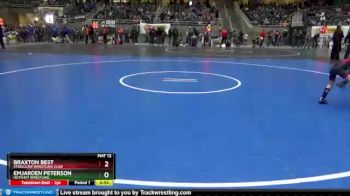 49 lbs Champ. Round 1 - Emjaroen Peterson, Hotshot Wrestling vs Braxton Best, Steelclaw Wrestling Club