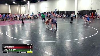 190 lbs Round 6 (8 Team) - Deacon Moran, Team STL Black vs Devin Mason, Ohio Titan Gold