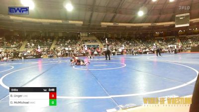 64 lbs Round Of 16 - Bishop Unger, Lincoln Squires vs Dax McMichael, Immortal Athletics WC