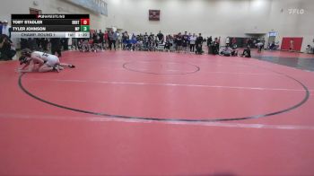 150 lbs Champ. Round 1 - Tyler Johnson, Massillon Perry vs Toby Stadler, Brecksville-Broadview Hts.