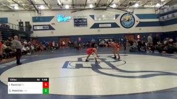 126 lbs Prelims - Ismael Ramirez, Dodge City vs Camden Maestas, Lansing