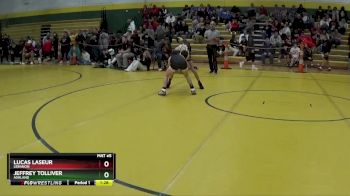106 lbs Champ. Round 1 - Lucas LaSeur, Lebanon vs Jeffrey Tolliver, Ashland