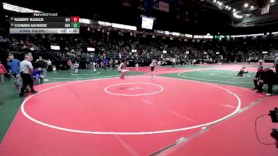 71 lbs Cons. Round 1 - Carmen Monroe, EWO3 vs Robert Rojeck, BAY2