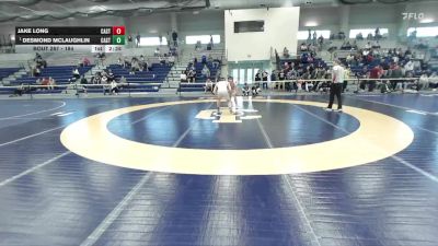 184 lbs Semifinal - Desmond McLaughlin, Castleton vs Jake Long, Castleton