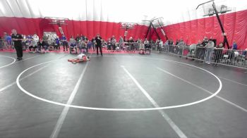 92 lbs Cons. Round 3 - Isaac Ziegler, Lodi Wrestling Club vs Liam Rouleau, Chippewa Elite Wrestling