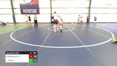 170 lbs Rr Rnd 1 - Braidon Woodward, Superior Elite vs Lyndon Thies, PSF