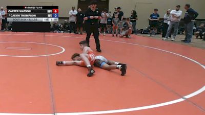 82 lbs Cons. Semis - Carter Watson, Malvern Wrestling Club vs Calvin Thompson, Headhunters Wrestling Club