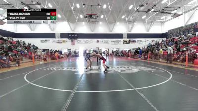 Boys 140 lbs Cons. Round 1 - Blake Hansen, Etna Boys vs Finley Nye, UPrep Boys