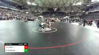 1A 145 lbs Cons. Semi - Wyatt Gleave, Colville vs Parker Stinebaugh, Lakeside (Nine Mile Falls)