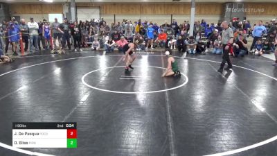 I 90 lbs Consi Of 4 - Joseph De Pasqua, Pocono Summit vs Owen Bliss, Pioneer