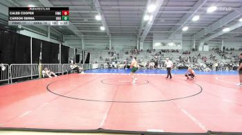 160 lbs Rr Rnd 1 - Caleb Cooper, Fight Barn WC vs Carson Gerba, Great Bridge Wrestling Club
