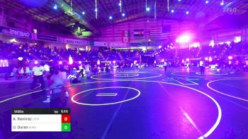 120 lbs Quarterfinal - Aaron Ramirez, Lockjaw WC vs Urijah Duran, Duran Elite